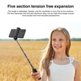 thumbnail image 3 of Mini Firefly Pocket Selfie Stick Bluetooth Wireless Remote Control Extendable Handheld Selfie Rod for iPhone for Xiaomi HUAWEI VIVO (black), 3 of 6