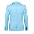 thumbnail image 3 of Clearance 2024! ZVNAΖH Blazer for Men, Men' Slim Fit One Button Suit Blazer Jacket Casual Party Sport Coat, 3 of 3