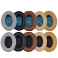 thumbnail image 2 of GJX Replacement Ear Pads for Bose Qc45/35/25/15/Qc2/Ae2/Ae2W/Sound Link/Sound True Headphones,Softer Leather,Noise Isolation Memory Foam,Added Thickness,Durability,Quiet Comfort(Black,A Pair), 2 of 7