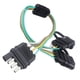 thumbnail image 3 of Conector Extremo Plano Del Remolque Arnés Cableado La Coche 4 Pines para El RV, 3 of 4