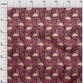 thumbnail image 3 of oneOone Polyester Spandex Pale Orange Fabric Flamingo Sewing Craft Projects Fabric Prints By Yard 56 Inch Wide, 3 of 5