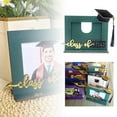 thumbnail image 6 of Graduation Picture Frame, 2025 Graduation Photo Frames with Bachelor Cap and Tasse Graduation Gifts for Her Him College Keepsake Tabletop Display (E), 6 of 7