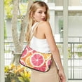 thumbnail image 5 of FORMRS Womens Shoulder Bag with Chain Strap Clutch Purse Cute Tote Handbag, Pink Grapefruit Slices, 5 of 7