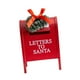 thumbnail image 5 of Decoración para buzón de Papá Noel, decoración navideña, de granja, adorno colgante, buzón navideño para chimeneas, amigos, . Rojo, 5 of 8