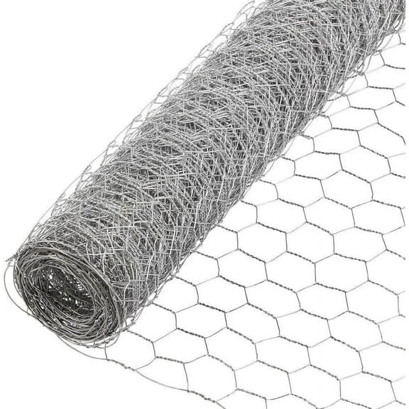 Fencer Wire 20 Gauge Galvanized Poultry Hex Netting with 2 inch Mesh