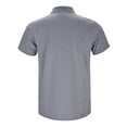 thumbnail image 5 of Sngxgn Men's Short-Sleeve Polo Shirt(Grey,XXXL), 5 of 8