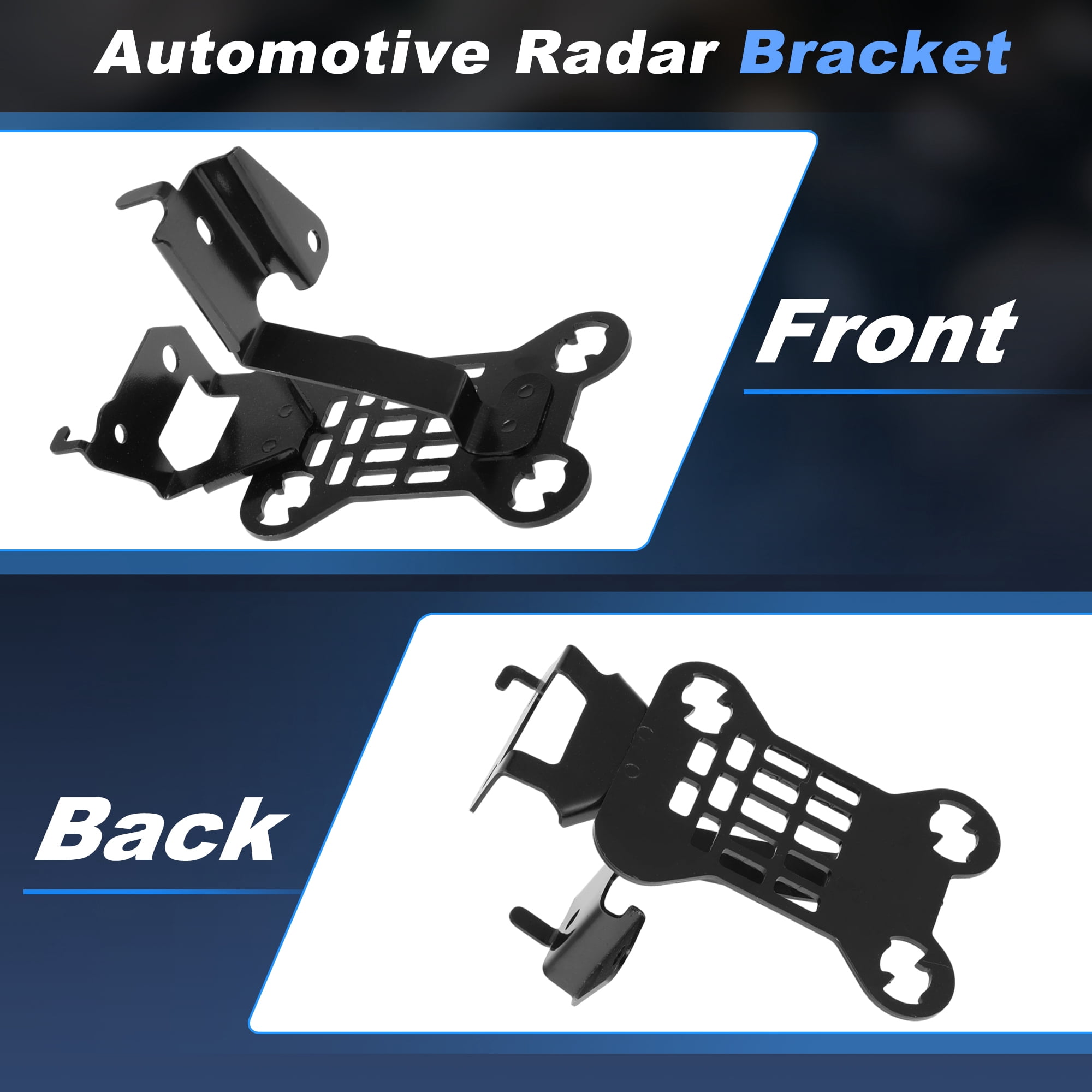 Unique Bargains Radar Bracket Set for Honda Civic 2019-2021 with 3 Mounting Clips