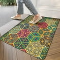 thumbnail image 3 of Bohemian Geometric Diamond Design (3) Door Mat 30 X 17 Inch Welcome Doormat Indoor Outdoor Entrance Floor Mat Non Slip Spring Summer Decor Rubber Mats, 3 of 6