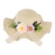 thumbnail image 1 of Sombrero DIY Flores Artificiales Ligero Vacaciones Transpirable Cubo Mujer Cumpleaños Estilo A, 1 of 9
