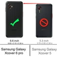 thumbnail image 2 of for Galaxy Xcover 6 Pro Case,Galaxy Xcover Pro 2 Case with 2pcs Screen Protector Shock-Absorption Flexible TPU Rubber Protective Cell Phone Cover for Samsung Galaxy Xcover 6 Pro(Red), 2 of 13