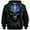 Blue, variant on Hoodies for Men Casual Halloween Pullover Skeleton Print Long Sleeve Hooded Sweatshirt Loose Warm Comfortable Streetwear Mens Sweatshirts Blue L