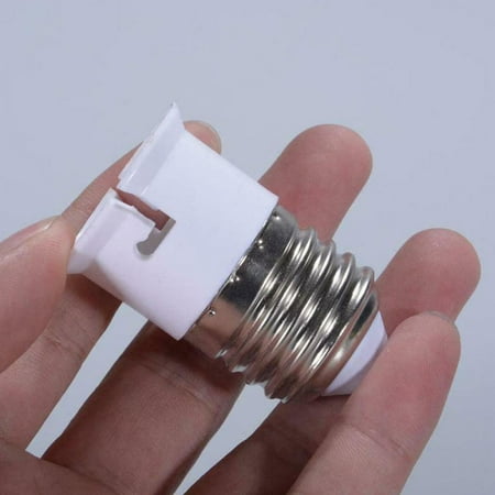 

Mairbeon Light Bulb Adapter Screw On Durable Replacement E27 to B22 Light Bulb Converter for Home