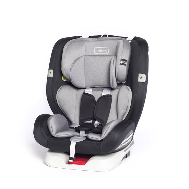 Autoasiento Bebe Motek Raf Race Isofix Latch 0-36kg Giro 360 negro