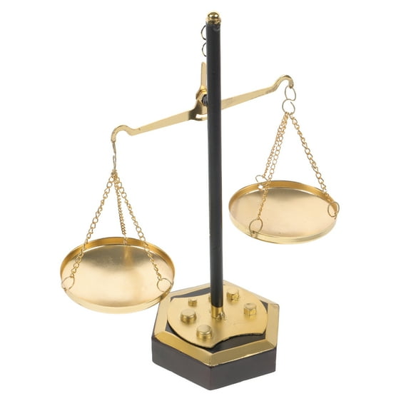 Metal Lawyer Scale of Justice Room Decor 1 Set Balance Scale Table Centerpiece Home Decor
