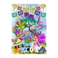 thumbnail image 2 of Summercome Happy Mardi Gras Garden Flag 12x18 Inch Vertical Double Sided Carnival Mask Party Small Flags Farmhouse Outside Decoration For Yard (ONLY FLAG), 2 of 7