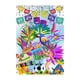 thumbnail image 2 of Decoración del hogar, decoración de habitaciones, decoración de paredes Bandera de jardín de carnaval, máscara, baile, festival, fiesta, bandera de jardín, bandera colgante de doble cara, decoración d, 2 of 6