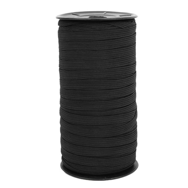 Bande Élastique Plate 8mm 100yard Accessoire de Couture Élastique Extensible Plat Atteindre Plus