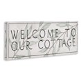 thumbnail image 2 of Stupell Industries French Country Rustic Cottage Welcome Canvas Art, 30 x 13, by Lil' Rue, 2 of 7