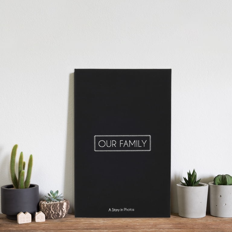 Prinz Our Family Coffee Table Photo Album, Holds 180 4x6 Photos