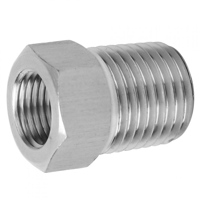 Reductor de Instalación de tuberías Ticfox 2 piezas Rosca BSP Hembra acero inoxidable