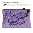 thumbnail image 4 of Artyond Case for 2024 iPad Pro 11 Inch, Premium PU Leather Card Slots Case Multi-angle Viewing Stand with Auto Sleep/Wake Smart Case for iPad Pro 11 Inch (M4) 5th Generation 2024 Release, Purple, 4 of 7
