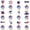 F, variant on WMGHA American Stars and Stripes Flag Bunting Garland USA Triangle Banner Patriotic Party Decoration for Fourth of July Independence Memorial Day Party Supplies