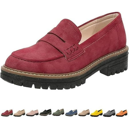 Orthoture-Orthopedic Platform Loafers Wide Toe Lightweight Casual Comfort Shoes Slip-On Suitable for All Foot Shapes
