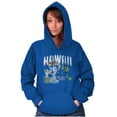 thumbnail image 4 of Vintage Betty Boop Hawaii Map Outline Hoodie Sweatshirt Women Brisco Brands X, 4 of 6