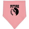 thumbnail image 2 of Inktastic Climbing Future Climber Baby Bandana Bib, 2 of 4