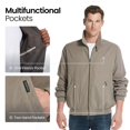 thumbnail image 4 of Weatherproof Garment Co. Men's Microfiber Classic Golf Jacket Willow Large, 4 of 5