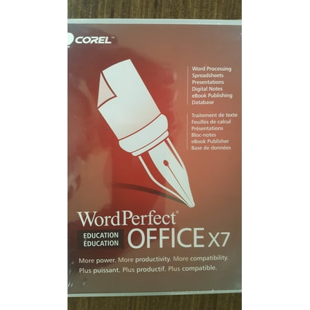 Corel WordPerfect Office X7 - Education Edition (Best Audio Editor For Pc)