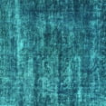 thumbnail image 1 of Ahgly Company Indoor Square Oriental Turquoise Blue Industrial Area Rugs, 7' Square, 1 of 4