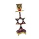 thumbnail image 3 of Candelabro de metal, adorno decorativo de estilo europeo, soporte para velas para centro de mesa, decoración para comedor, aniversario, 3 of 9