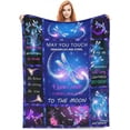 thumbnail image 2 of Retirement Blanket Retirement Teacher Gifts for Women Men Adults Happy Retirement Throw Blanket Comfy Plush Flannel Fleece Lightweight Warm Soft Fluffy Fuzzy Blanket for Bed Sofa Couch 40"X50", 2 of 5