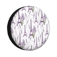 thumbnail image 3 of Xecao Lavender Flowers for Tire Covers: Waterproof, dust-proof, and universally fitting for trailers, SUVs, 3 of 8