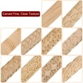 thumbnail image 4 of 10pcs Wood Clay Roller 15cm Wooden Pottery Tools Wood Grain Rollers Texture, 4 of 6