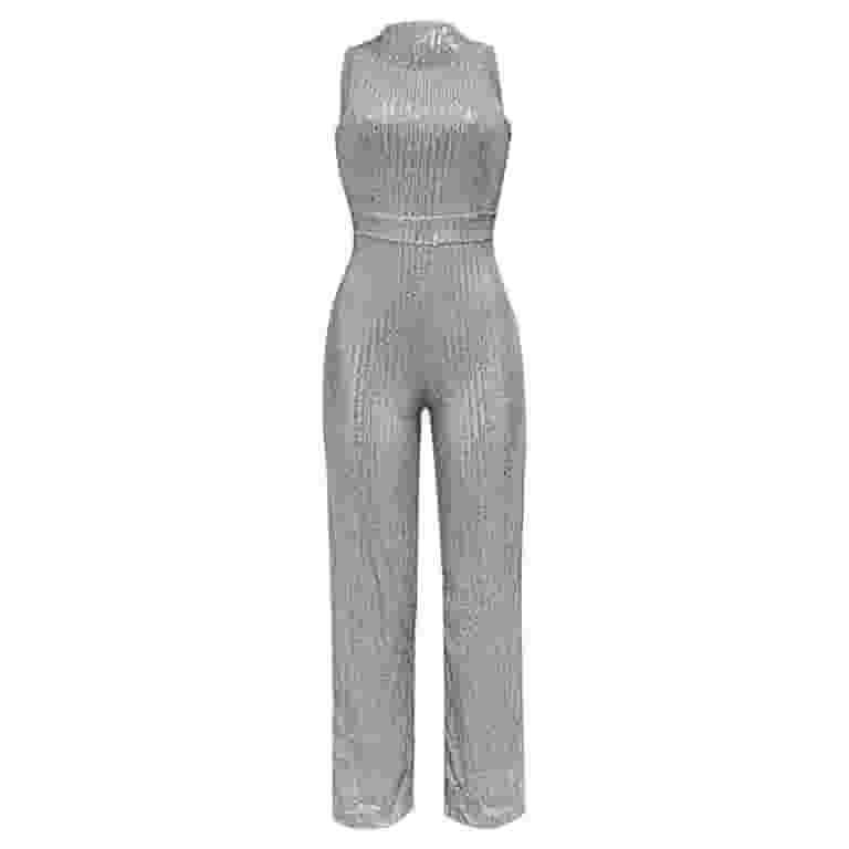 jjayotai Wedding Guest Jumpsuit For Women, Formal Summer Sequin