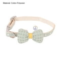 thumbnail image 7 of SPRING PARK Cat Collars with Bowtie Comfortable Cotton Cat Collar for Pet Kitten Cats Puppy, 7 of 7
