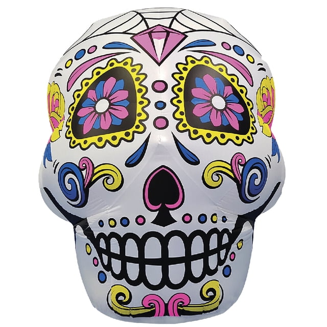 Decorativo Inflable REV Calaverita Catrina Halloween 170cm Gigante
