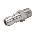 thumbnail image 3 of 2X Pressure Washer Snow Foam Quick Plug Connector 1/4 Inch to Spray- Wand Adapter Quick Disconnect Release,2 x Adapter Foam Nozzle Connector,silver, 3 of 5