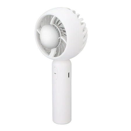 

Portable USB Charging Fan ABS + PC + PP + Aluminum DC5V 3 Gears Ice Hockey Handheld Fan Long Lasting For Oudoors