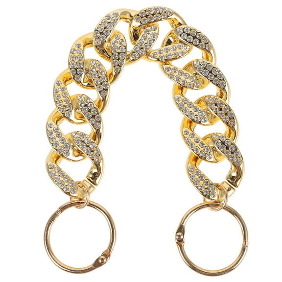 DRAFIDEEP Wristlet Keychain with Purse Chain for Trendy Handbag Decoration and Stylish Accessory