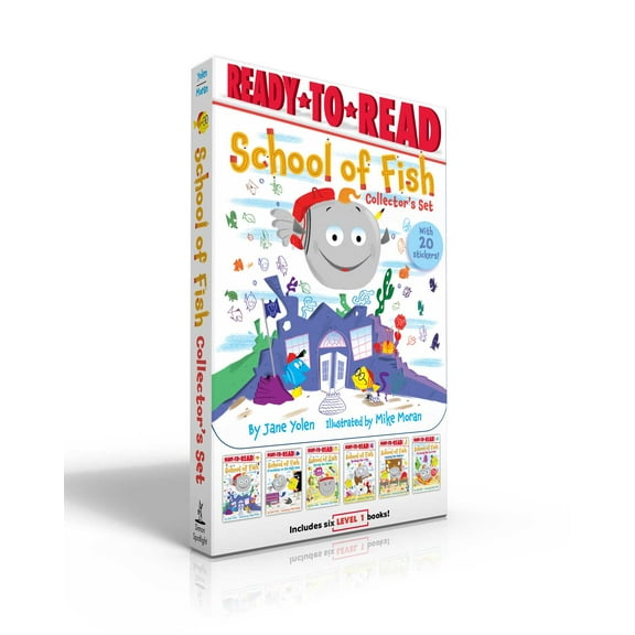 School of Fish: School of Fish Collector's Set (With 20 stickers!) (Boxed Set) : School of Fish; Friendship on the High Seas; Racing the Waves; Rocking the Tide; Testing the Waters; Crossing the Current (Paperback)