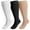 Black+Skin+White, variant on Spencer 2 Pairs Wide Calf Compression Socks for Women Men Plus Size 15-20mmHg Knee High Support Stockings Flower Pattern, 2XL-4XL