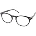 thumbnail image 4 of grinderPUNCH Lunettes de Lecture Rondes Ovales Légères pour Hommes et Femmes Lunettes de Lecture +3,00, Noir, 4 of 6