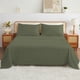 thumbnail image 1 of Kingrest 100% Algodón Juego de Sábanas de 4 Piezas para Cama Queen Size, Bolsillos Extra Profundos para 40cm, Ultra Suave y Transpirable, 1 of 9
