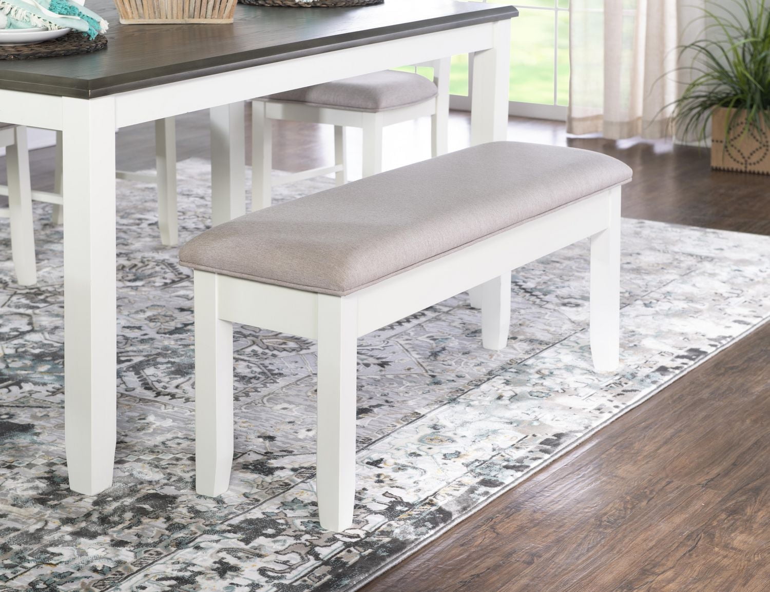 Lander 6-Piece Dining Set, Grey