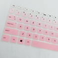 thumbnail image 4 of Funda protectora delgada para computadora portátil perfke Rosa claro Piel de la cubierta del teclado, 4 of 8