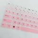 thumbnail image 4 of Funda de silicona para teclado de portátil, funda protectora para PC y portátil, uso general Rosa claro, 4 of 9