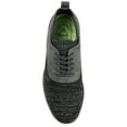 thumbnail image 4 of Vance Mens Waller Knit Lace-up Round Toe Casual Dress Shoe, 4 of 9